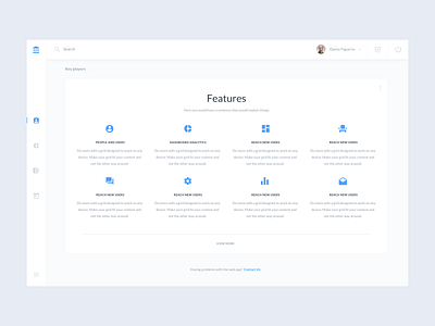 SaaS Dashboard UI Design