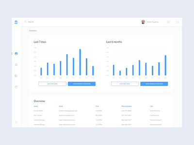 Business Dashboard UI Design