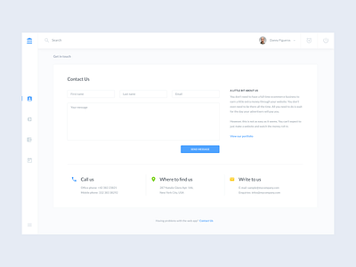 Business Dashboard UI Design