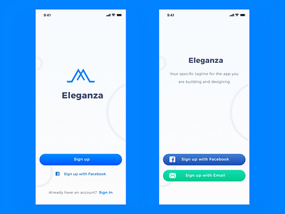 Social iOS App for iPhone X, XS and XS Max 2d app branding business clean dashboard data design flat graphs material minimal saas sketch ui ux web web design website white