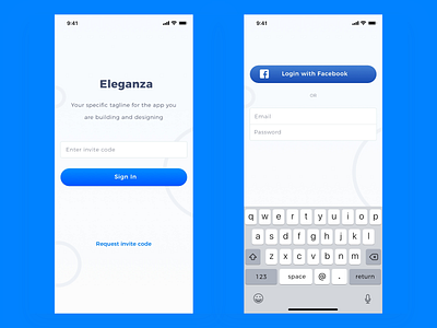 Social iOS App for iPhone X, XS and XS Max app branding clean dashboard data design flat material minimal sketch ui ux web web design website white