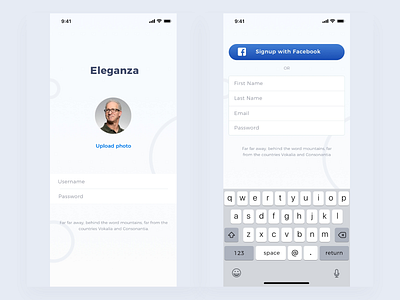 Social iOS App for iPhone X, XS and XS Max app branding clean dashboard data design flat graphs material minimal saas sketch ui ux web web design website white