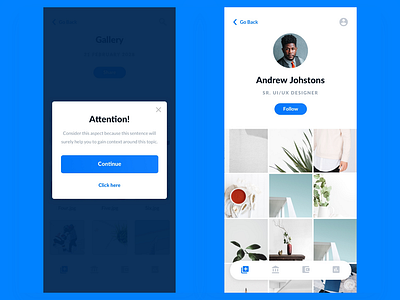 Tech Startup Mobile App UI Design for iPhone