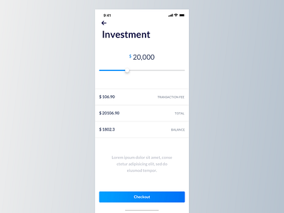 Finance flow: iOS App UI Design animation app branding clean dashboard data design flat icon illustration illustrator logo material type typography ui vector web website white