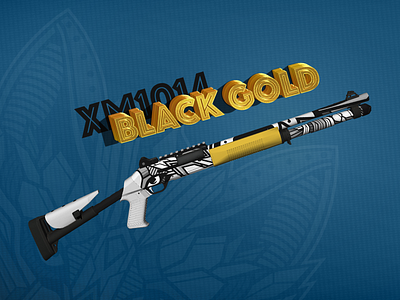 CS:GO Skin | XM1014 | Black Gold