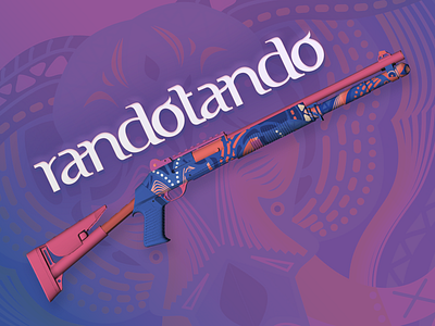 CS:GO Skin | XM1014 | Randotando 3d modeling skin