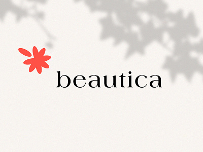 Beautica Cosmetics Logo Design