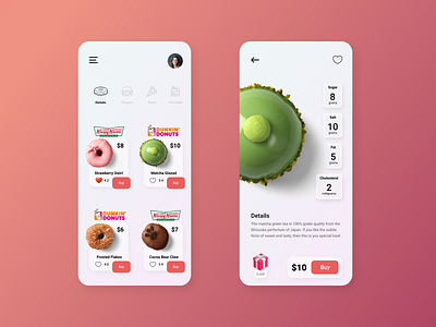 yummy food ordering app delivery food food app interaction mobile mobile app ui ui design user user interface ux visual design