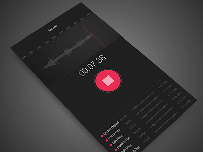 Voice Recorder App app mobile recorder voice