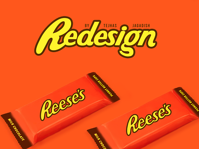 Reese's Wrapper #Redesign chocolate chocolate packaging concept minimal package package design product design redesign tuesday