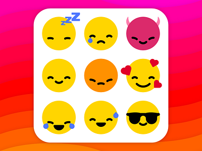 Emoji Concepts emoji flat design