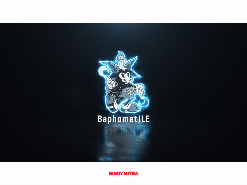 Baphometjle logo animation customlgoanimation