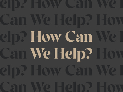 How Can We Help? (COVID-19 Edition)