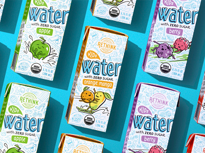 Rethink Kids Water Flavors