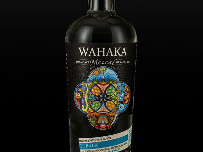 Wahaka Mezcal Label Design