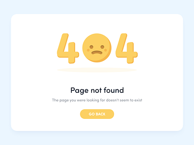 Daily UI #008 • 404 Page 404 404 error 404 error page 404 page 404page branding daily ui dailyui design emoji sketch typography ui