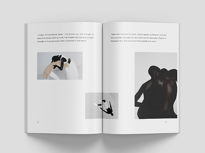NORMANDIA/ Magazine design editorial editorial design layout magazine minimal minimalistic photography print layout type typography