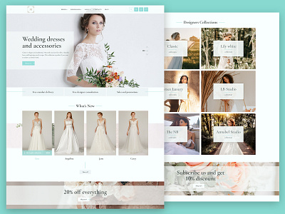 Wedding Salon Web Design