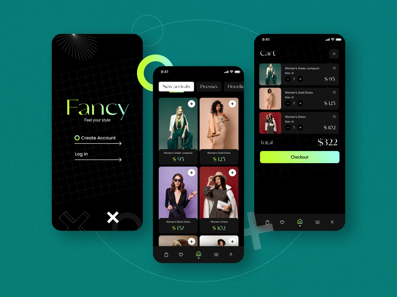 Fashion shop Mobile App by Tetiana Kramarska on Dribbble