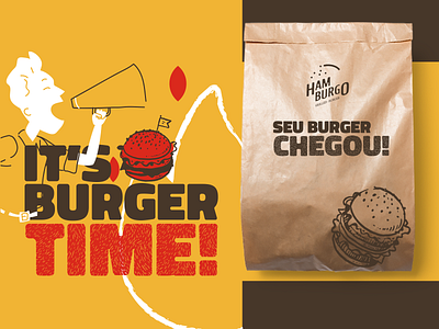 Hamburgo • Grilled Burger - Branding 03 brand brand design brand identity branding burger burgers identity design inspirations logodesign logotype packaging packaging design