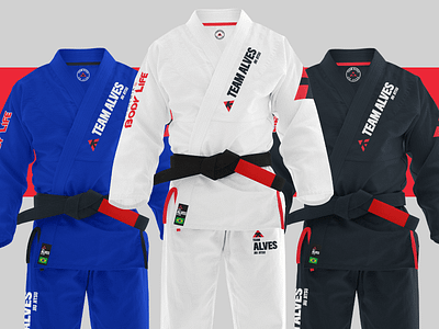 Team Alves - Brazilian Jiu Jitsu - Branding 01