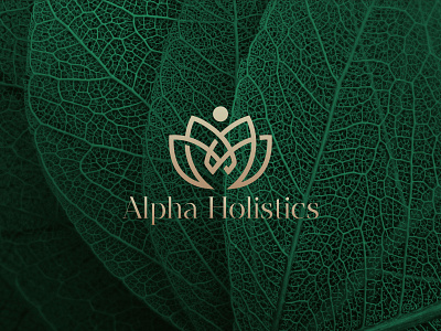 Alpha Holistics Logo alpha branding brandlogo businesslogo holistics identity logo massage minimal minimalisticlogo modernlogo spa spalogo stonelogo yoga