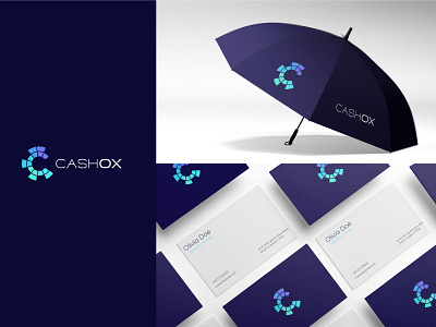 Cashox logo branding businesslogo cashlogo colorlogo corporatelogo crypto cryptocurrency cryptologo digital digitallogo illustration logodesign moneylogo ox oxlogo vectorlogo