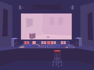 One Recording Studio by Pedro Alvarez on Dribbble