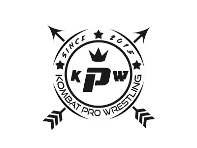 Kpw Retro Logo branding logo vector