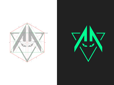 Monstrum Brand branding design grid illustrator logo logodesign vector