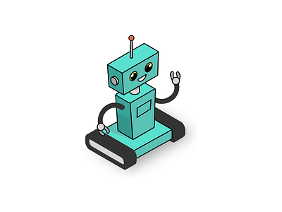 Semio - Robot illustrations ai animation artificialintelligence branding design illustration kluge ui vector
