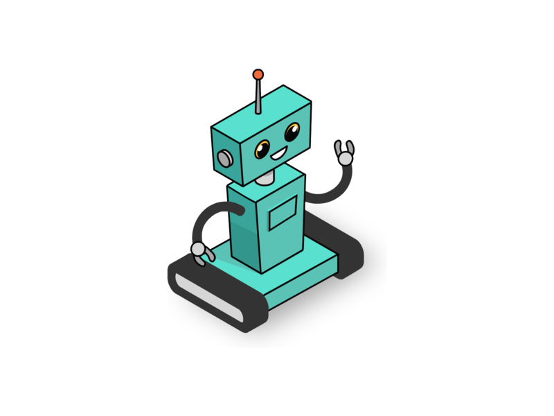 Semio - Robot illustrations ai animation artificialintelligence branding design illustration kluge ui vector