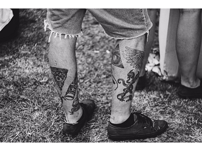 OFF FESTIVAL tattos photography