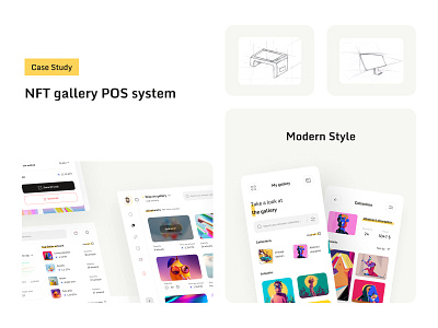 NFT gallery POS system | Case study