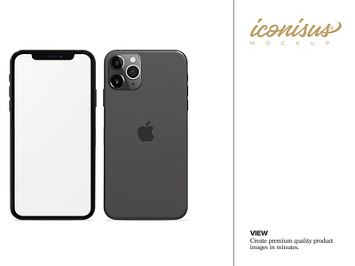 Download Iphone 11 Pro Max Mockup Template By Iconisusmockup C Karabulut On Dribbble