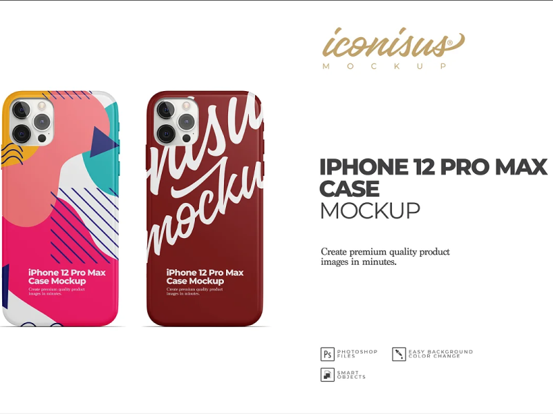 Download Iphone 12 Pro Max Case Mockup Temp By Iconisusmockup C Karabulut On Dribbble