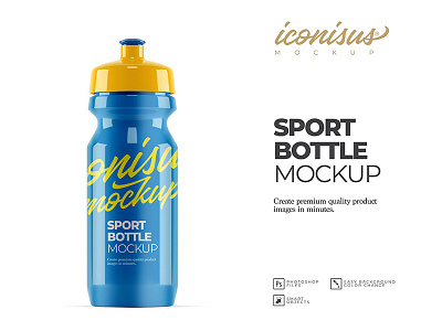 Sports Bottle Mockup Template