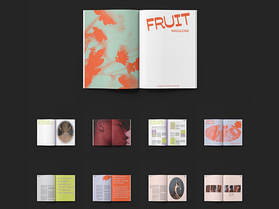 Fruit Magazine editorial editorial design lgbt magazine magazine design print design queer design