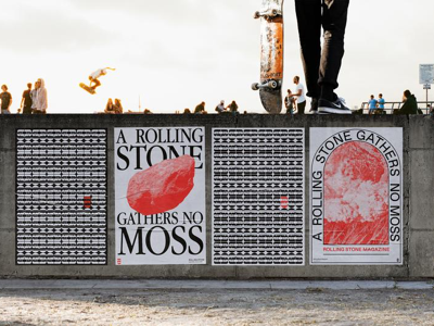 Rolling Stone Rebrand editorial design poster design print design rolling stone