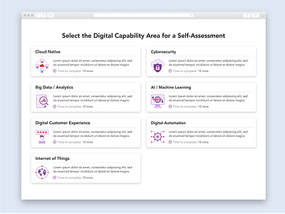 Assessment tool for SMEs assessment capability design digital interface internet singapore sme ui ux webdesign website