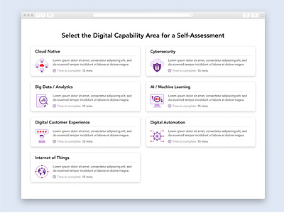 Assessment tool for SMEs