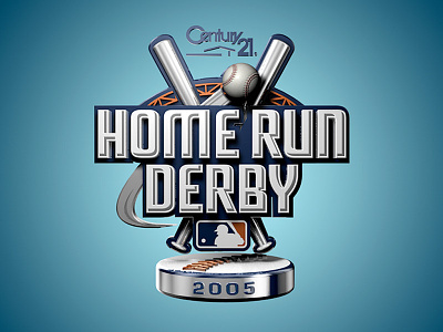 Home Run Derby Logo Animation 3d animation baseball cinema4d homerun logo