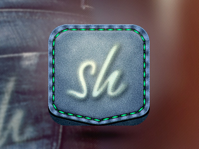 Shpock - App Icon (v1) app icon jeans pocket