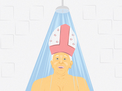"Pope OKs showers for homeless in Rome"