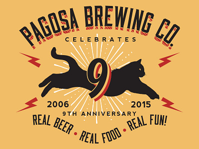 Pagosa Brewing Co. - 9th Anniversary beer colorado shirt t shirt