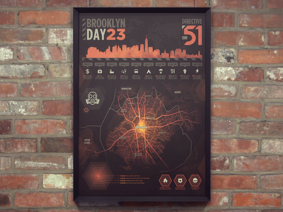 E3 Poster for The Division e3 infection infographic map poster virus