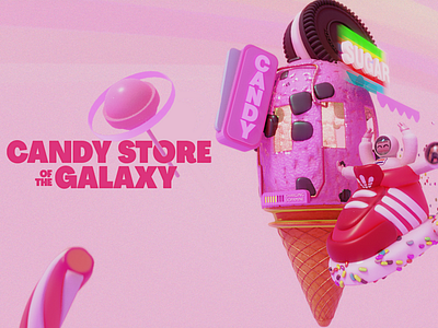 Candy Store 3d cg treats