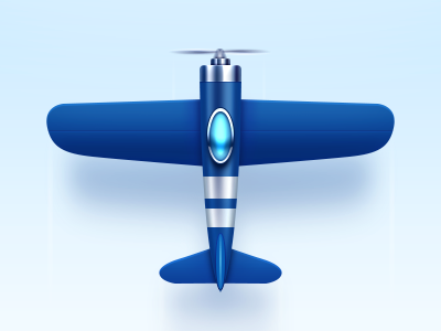 Airplane airplane bule fly icon plane ps
