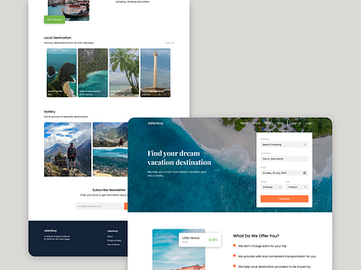 JalanKuy - Travel Landing Page