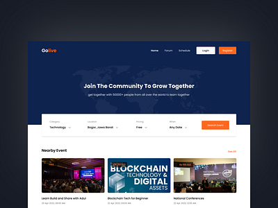 Golive - Virtual Event Platform